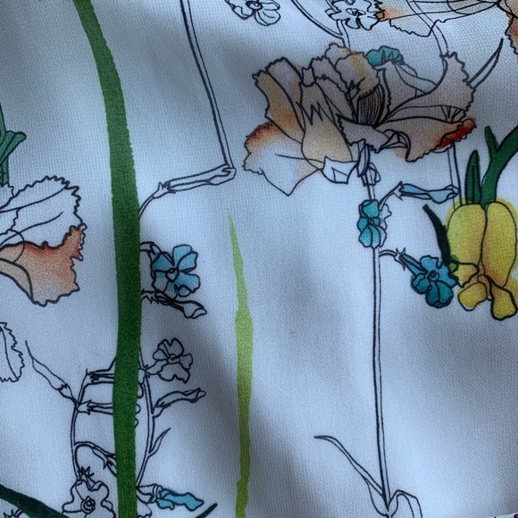 Reiss Juno Floral Printed Mini Dress Size 0 - Picture 13 of 13